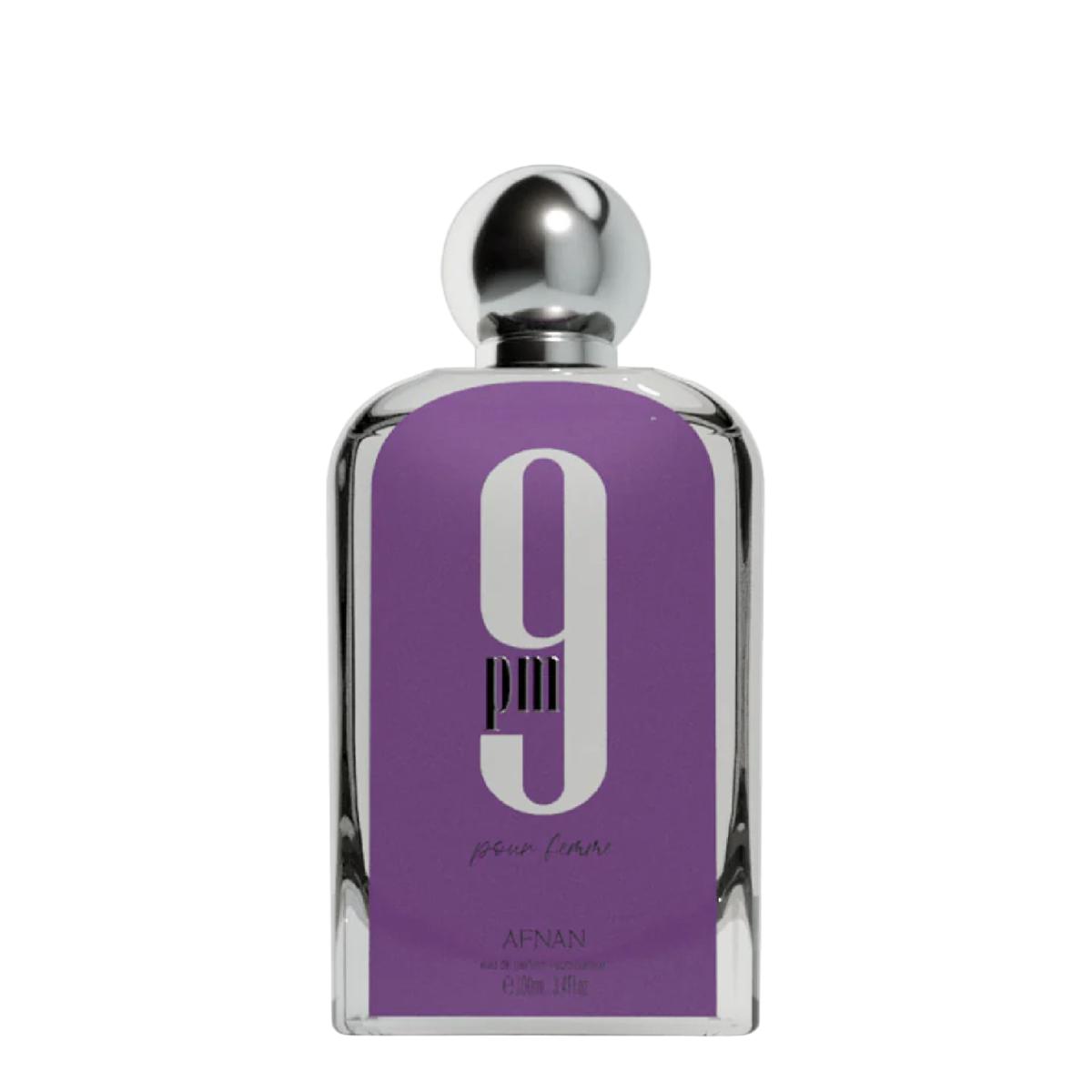 Frasco de Afnan 9PM PURPLE POUR FEMME
