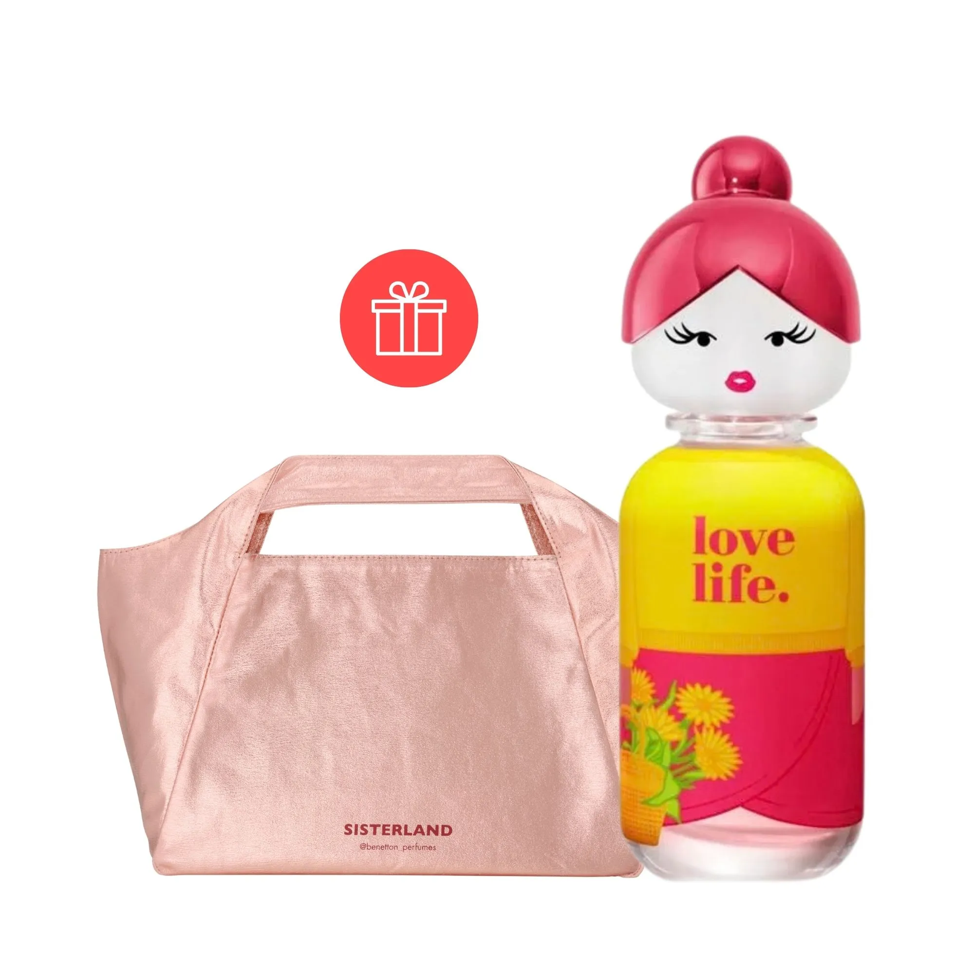 Frasco de Benetton SISTERLAND YELLOW PEONY